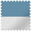 Rimini (Blackout), Bluebell & Optima Tide - Double Roller Blind